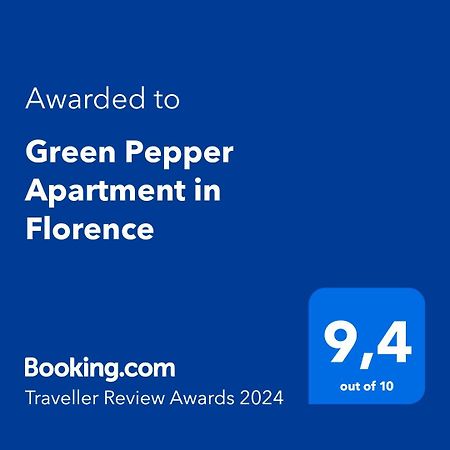 Green Pepper Apartment In Флоренция Экстерьер фото